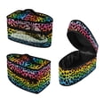 thumbnail image 1 of HELLHERO Rainbow Leopard Print Polyester Protective Case Ironing Machine Storage Bag, Case Only, 1 of 6