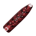 thumbnail image 1 of HELLHERO Red Black Plaid Gnome Ironing Board Cover Washable Replacement Accessories 15x54 Inch for Table Top, Christmas, 1 of 6