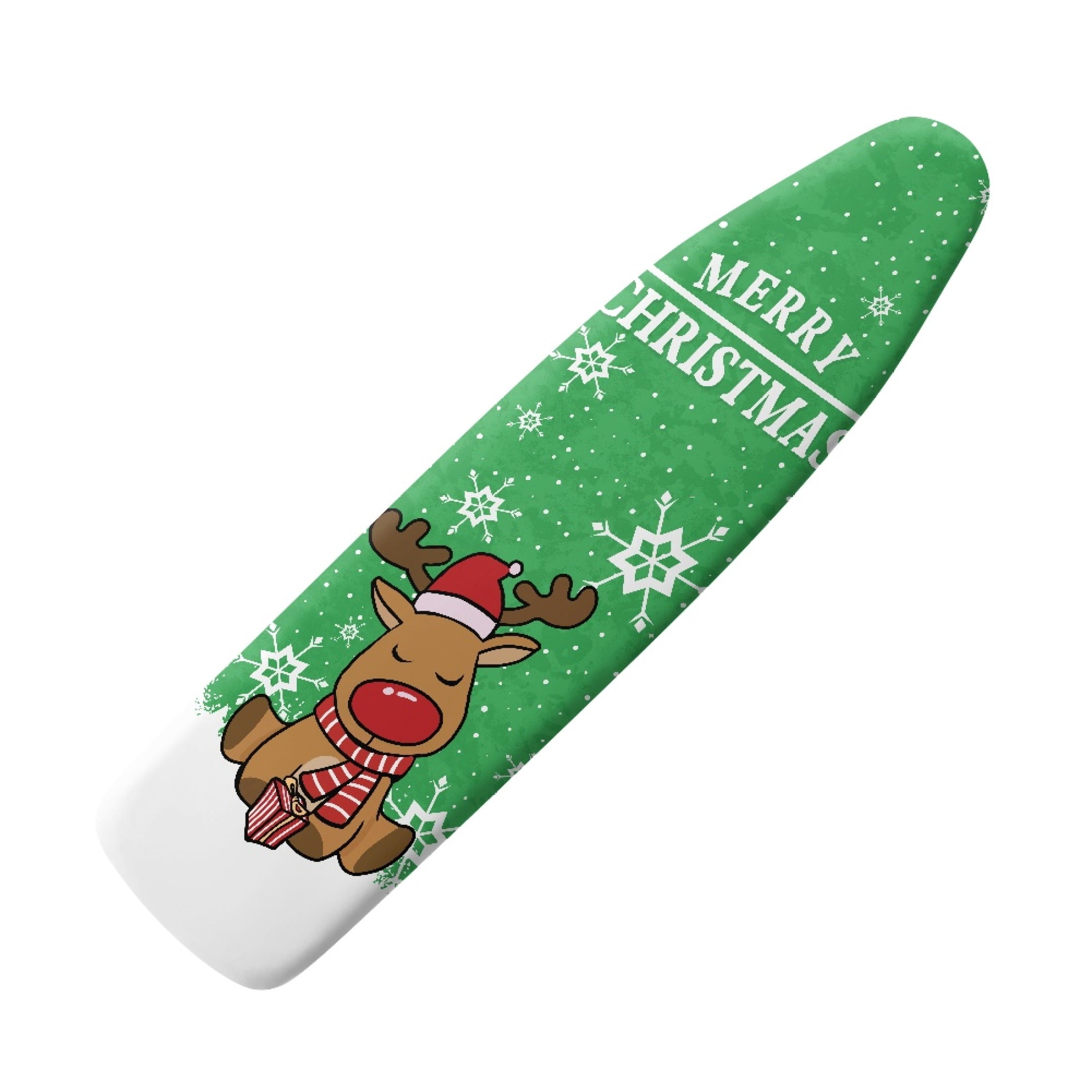 HELLHERO Reindeer Snowflake Pattern Ironing Board Cover Easy Fit