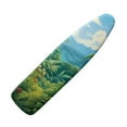 thumbnail image 1 of HELLHERO Replacement Ironing Board Cover, Tropical Elastic Edge Fit, Stain Resistant, with 3 Fasteners Easy Installation, 1 of 6