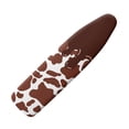 thumbnail image 1 of HELLHERO Replacement Valentines Day Ironing Board Covers 15x54 Inch Elastic Edge Ironing Board Covets Dust-Proof 3 Fasteners, Dripping Chocolate Cow, 1 of 4