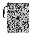 thumbnail image 1 of HELLHERO Retro Bible Case Bag with Washable Handle Polyester Carrying Book Case Book Protection for Friend Bible Mother 11.42 x 8.66 Inch 1pcs, Black-and-white Chippy Texture, 1 of 8
