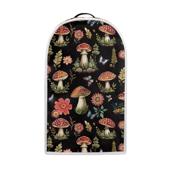 HELLHERO Reusable Protective Case Handle Multifunctional for Home Kitchen Indoor(Butterfly Mushroom Pattern)