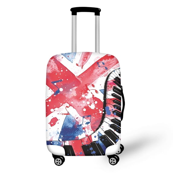 HELLHERO Roaring Lion Union Stretch Suitcase Cover for Family, All Size Bottom Zipper Dustproof Luggage Protective Cover