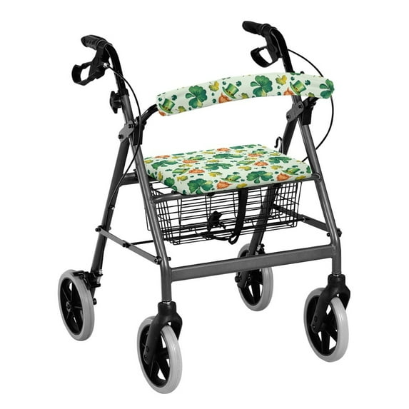 HELLHERO Rollator Seat Covers & Rollator Seat Cover with Anti-Slip Cover Stretchable Material Easy to Clean Non-Slip Fit