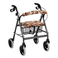 thumbnail image 1 of HELLHERO Rollator Walker Seat Back Covers Dust Cover Rollator Walker Cover & Retro Cow-print Theme Easy Install Soft for Elderly Adults, 1 of 7