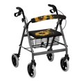 thumbnail image 1 of HELLHERO Rollator Walker Seat and Backrest Rollbar Covers Set Seat & Back Cover and Stretchable Material for Street Scenes and Outdoors (Sunflower Guitar), 1 of 7
