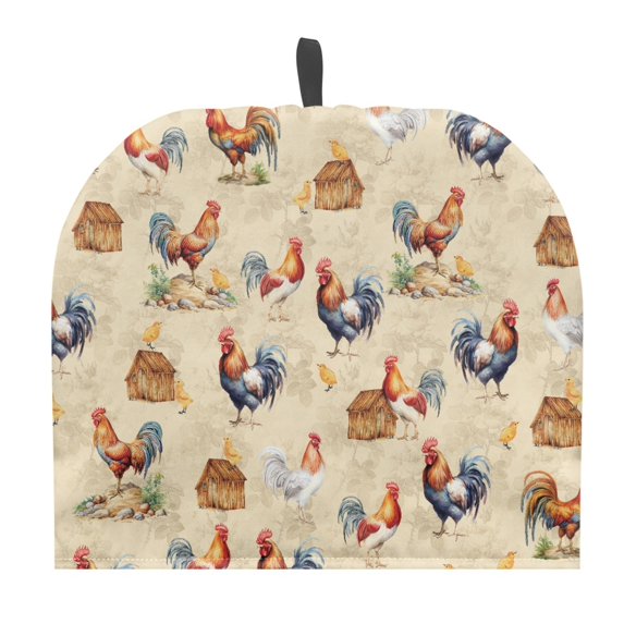 HELLHERO Rooster Teapot Protective Insulate Tea Pot Keep Warm Heat Preservation for Household