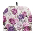 thumbnail image 1 of HELLHERO Rose Pattern Coffee Pot Cloth Covers with Lightweight Dust Proof Polyester Canvas, Anniversary, 1 of 8
