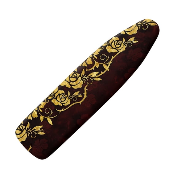 HELLHERO Rose Pattern Design Ironing Board Covers 3 Fasteners Protection Covers Soft Fabric for Women Gifts