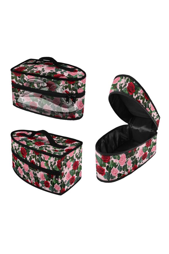 Roses Clothes Iron Storage Case Easy to Clean Travel Steam Iron Case Protective, Bag Only