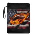 thumbnail image 1 of HELLHERO Rugby Pattern Design Gift Book Covers, 11.42 x 8.66 Inch Polyester Book Organzier Holder Book Cover Carrying Case Carrying Book Case with Book Protection, 1 of 8