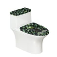 thumbnail image 1 of HELLHERO Saint Patrick Black Cat Stylish Gifts - Universal, Stretch Toilet Seat Cover Replacement for Toilet, Elastic Edge, 1 of 8