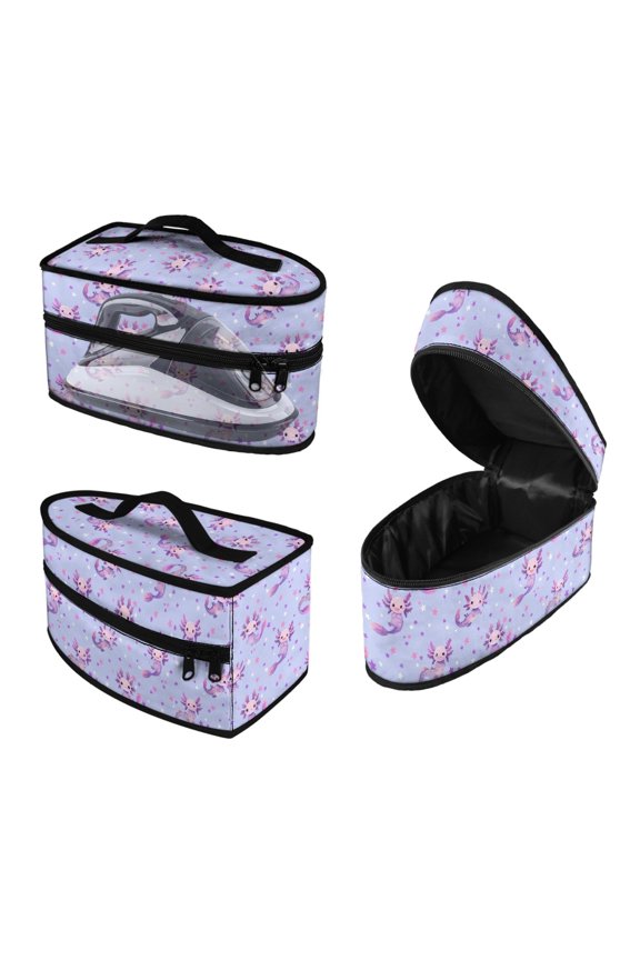 Salamander Dustproof Travel Iron Storage Case Polyester Easy to Clean Zipper Closure Ideal for Travel or Storage, Bag Only