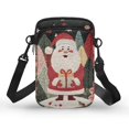 thumbnail image 1 of HELLHERO Santa Claus Gift Boxes Cross Body Purse Polyester 2 Layers for Travel Daily Use, 1 of 7
