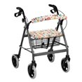 thumbnail image 1 of HELLHERO Seat Back Cover Rollator Walker Cover Non Slip Lightweight Breathable for Seniors Men Women (Paw prints), 1 of 7