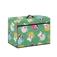 thumbnail image 1 of HELLHERO Sewing Machine Cloth Cover and Sewing Essentials Pockets Washable Dust-Proof, Teacup Pug, 1 of 8