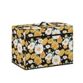 thumbnail image 1 of HELLHERO Sewing Machine Cloth Cover with Pockets for Extra Accessories Washable Dustproof Zipper Pouch Keep Clean and Safe Daisies, 1 of 8