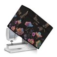 thumbnail image 1 of HELLHERO Sewing Machine Cover 17.7x8.6x12.5 Inch Waterproof Dustproof Protector Lightweight Protective Butterfly Flower, 1 of 8