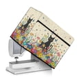 thumbnail image 1 of HELLHERO Sewing Machine Cover Black Cat Floral Decrative Case Washable Everyday Uses, 1 of 8
