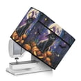 thumbnail image 1 of HELLHERO Sewing Machine Cover Halloween Cat Pattern Soft Waterproof Material Fits Most Sewing Machines, 1 of 8