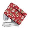 thumbnail image 1 of HELLHERO Sewing Machine Cover Ho Ho Santa Print Easy to Clean Fits Most Sewing Machines Protective Sleeve, 1 of 8