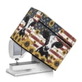 thumbnail image 1 of HELLHERO Sewing Machine Cover with Handle Cows Sunflowers Waterproof Easy Storage, 1 of 8
