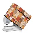 thumbnail image 1 of HELLHERO Sewing Machine Dust Cover Thanksgiving Patchwork Design Stylish Easy Storage, 1 of 8