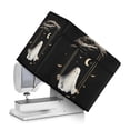 thumbnail image 1 of HELLHERO Sewing Machine Dust Cover with Tote Handle and Pocket Phantom Pocket for Most Singer and Brother Sewing Machine, 1 of 8