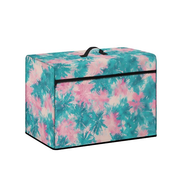 HELLHERO Sewing Machine Dustproof Cover Tie-Dye Pattern Appliance Protecter Soft Store Daily Items