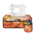 thumbnail image 1 of HELLHERO Sewing Machine Mat Beautiful & Practical Fusion Foldable Polyester Fabric Durable Sewing Accessories for Thanksgiving, Autumn Harvest Motif (Sunflower, Maple, Acorn), 1 of 5
