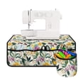 thumbnail image 1 of HELLHERO Sewing Machine Mat Storage Bag Easy to Clean Fabric Polyester for Most Sewing Machine Table for Wife Mom Family Present Ideal For Sewing Classes & Home Use Flowers Pattern, 1 of 5