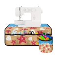 thumbnail image 1 of HELLHERO Sewing Machine Pad Storage Bag Easy to Clean Non Slip for Travelling, Seaside, 1 of 5