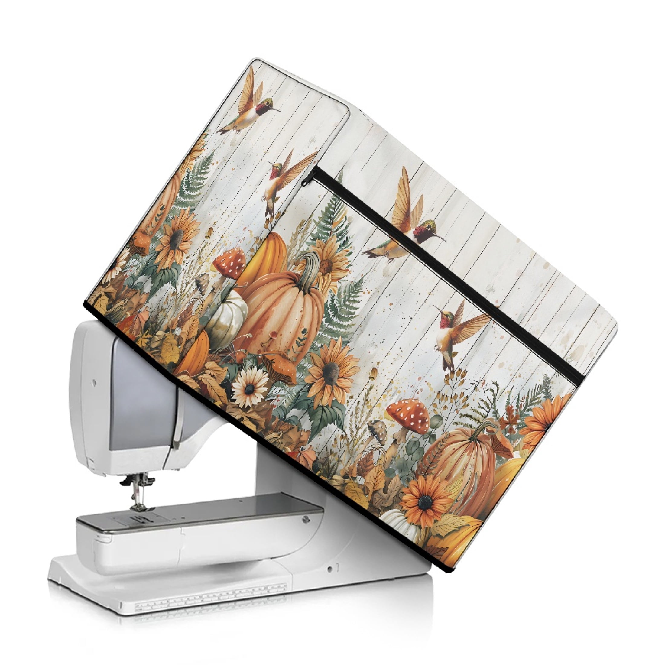 HELLHERO Sewing Machine Protective Cover with Handle and Pocket ...