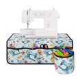thumbnail image 1 of HELLHERO Sewing Machine Sewing Machine Mat Durable Household Accessories Storage Bag Foldable Polyester Fabric, Christmas, 1 of 5