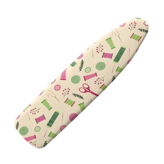 HELLHERO Sewing Tool Design Ironing Board Cover 3 Fasteners Elastic Edge Ironing Board Covers for Ironing Desk