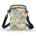 thumbnail image 1 of HELLHERO Shark Ocean Life Women Crossbody Bag, with Adjustable Strap, Travel Polyester 4.33"x1.97"x7.09", 1 of 7