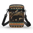 thumbnail image 1 of HELLHERO Shoulder Bag Bear with Zipper Underarm Shoulder Bag for Unisex, 1 of 7