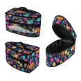 thumbnail image 1 of HELLHERO Sloth Floral Pattern Design Polyester Lightweight Dustproof Travel Iron Organizer, Case Only, 1 of 6
