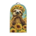 thumbnail image 1 of HELLHERO Sloth Strawberry Pattern Lightweight Food Processor Cover for Kitchen Use Polyester, Machine Washable, There is only one dust cover, 1 of 6