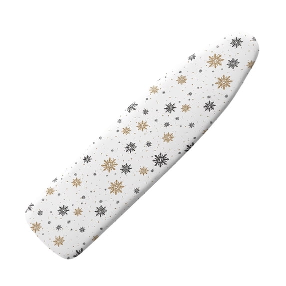 HELLHERO Snowflake Pattern Ironing Board Cover Elastic Edge Breathable Ironing Board Covets 3 Fasteners 15"x54"