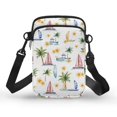 thumbnail image 1 of HELLHERO Snowman Candy Crossbody Bags Polyester Adjustable Shoulder Strap Shoulder Bag for Casual Use, 1 of 7