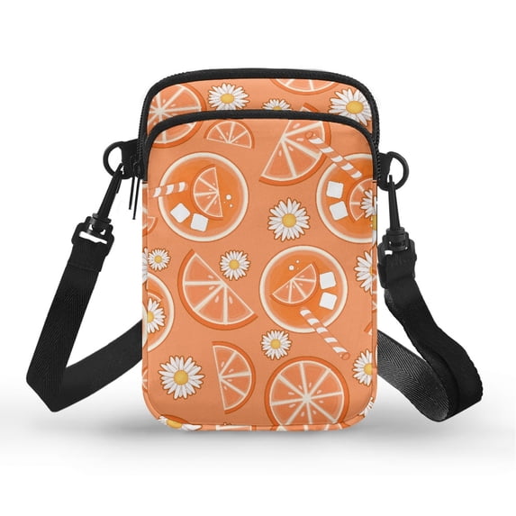 HELLHERO Snowman Crossbody Sling Bag with Zipper Closed Shoulder Purse, Adjustable Strap Outdoor Holiday Travel for Casual Travel, Outdoor Travel Daily Use