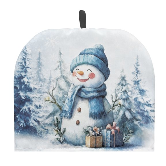 HELLHERO Snowy Pine Creative Tea Cozy Insulation Keep Warm Polyester for Mom