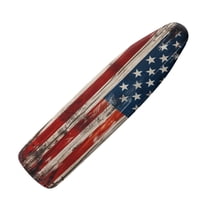 HELLHERO Soft Ironing Board Cover, American flag Ironing Board Cover, Non Stick Scorch and Stain Resistant Standard Size 15x54 Inch with Elastic Edges