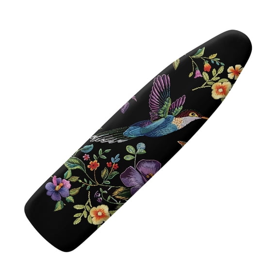 HELLHERO Soft Ironing Board Cover, Hummingbird Ironing Board Cover, Non Stick Scorch and Stain Resistant Standard Size 15x54 Inch with Elastic Edges