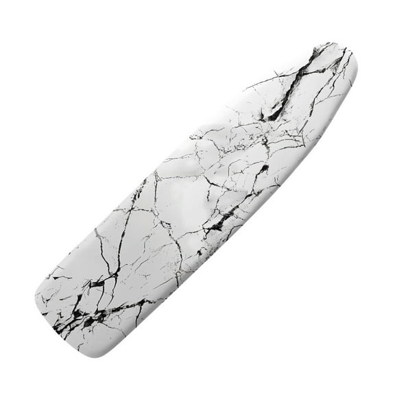 HELLHERO Soft Ironing Board Cover, Marble Ironing Board Cover, Non Stick Scorch and Stain Resistant Standard Size 15x54 Inch with Elastic Edges