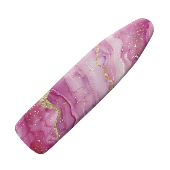 HELLHERO Soft Ironing Board Cover, Marble Ironing Board Cover, Non Stick Scorch and Stain Resistant Standard Size 15x54 Inch with Elastic Edges
