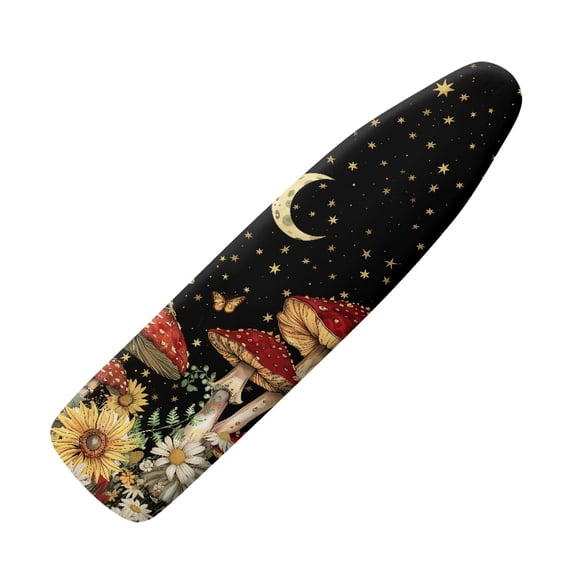 HELLHERO Soft Ironing Board Cover, Stars Ironing Board Cover, Non Stick Scorch and Stain Resistant Standard Size 15x54 Inch with Elastic Edges