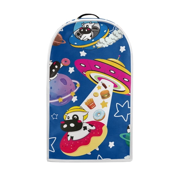 HELLHERO Space Cow Adventure Univesal Blender Dust Cover for Keep Clean Polyester Mixer Blender Cover